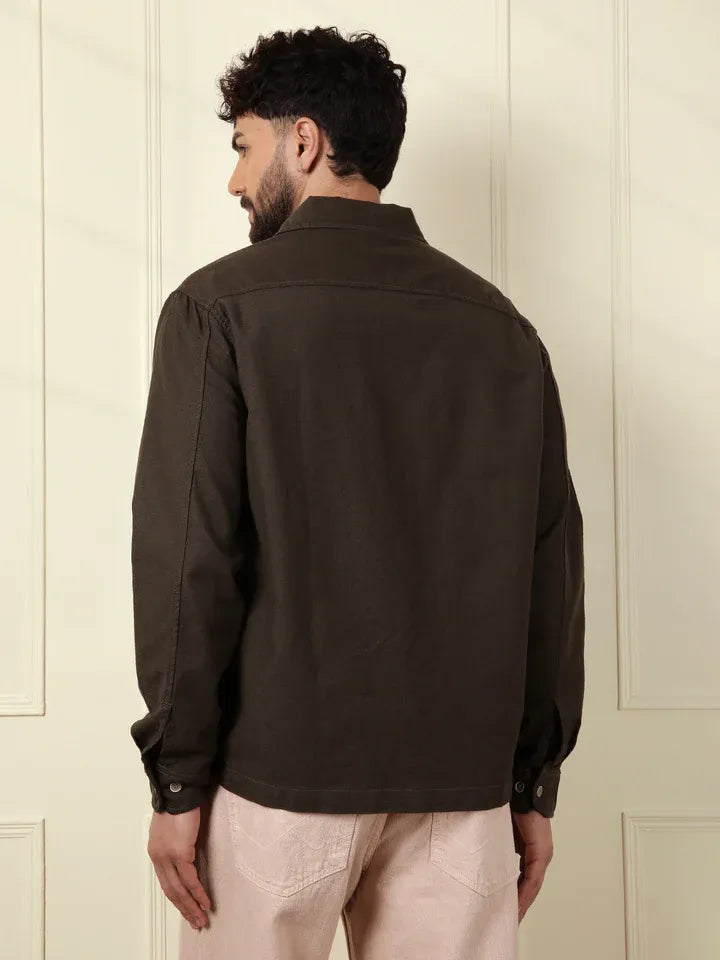 Cotton Oversized Shacket